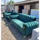 Medellin 5 seater green sofa