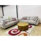 Atlanta 5 seater grey sofa