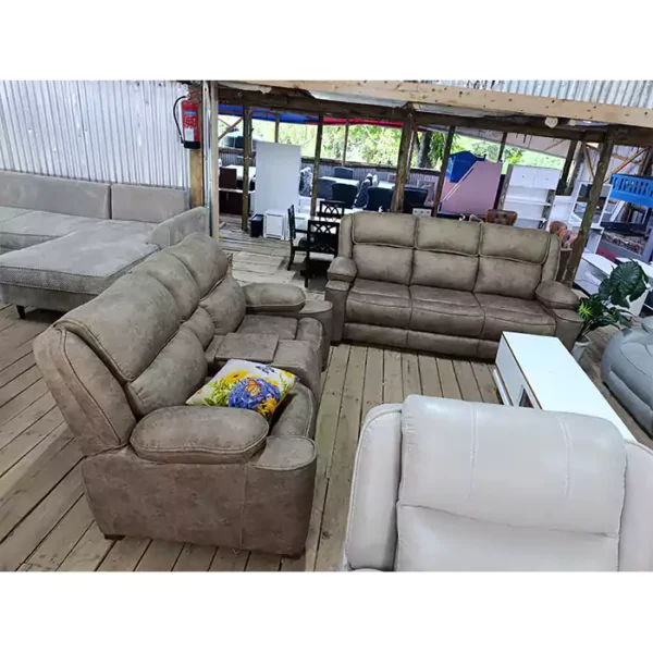 Florin 5 seater semi recliner sofa