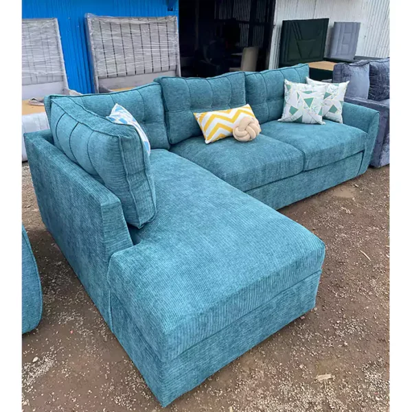 Glenville 6 seater classic l shaped sofa