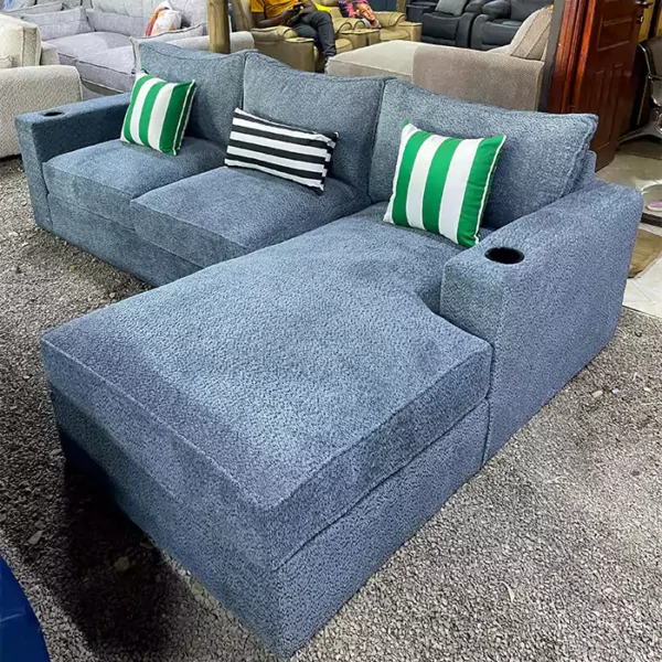 Hayden 6 seater classic l shaped sofa