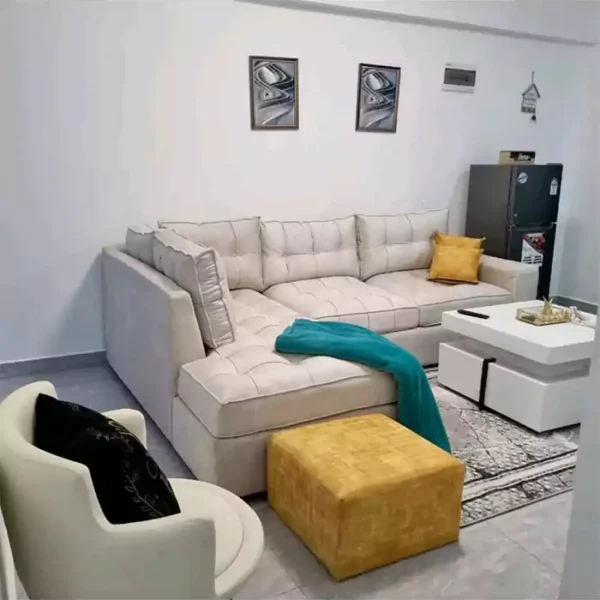 Hamburg 6 seater classic l shaped sofa