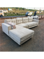 7 seater classic l shaped sofa - Image 2