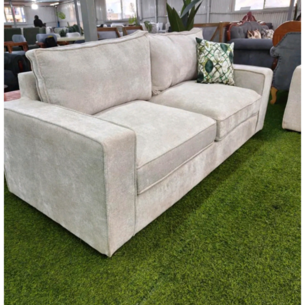 Enfield 3 seater cream sofa