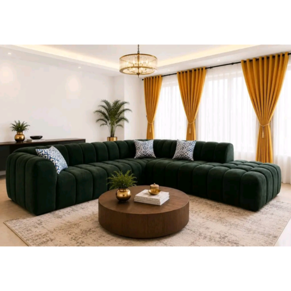 Montrose classic 8 seater l shaped sofa