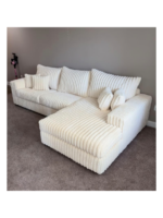 Anniston 6 seater classic l shaped sofa